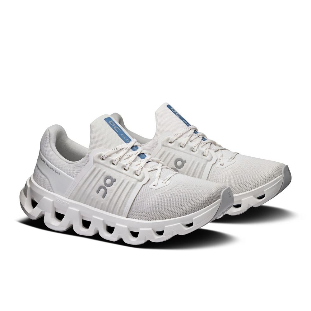 ON Cloudswift 4 AD Womens White Running Shoes Size 10W‎